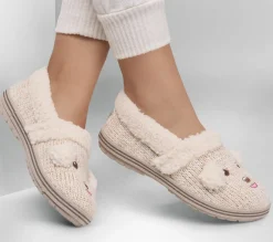 Slippers|Slip-Ons<SKECHERS BOBS Too Cozy - Puppy Pal OFF WHITE
