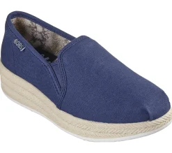 Wedges|Slip-Ons<SKECHERS BOBS Urban Highlites NAVY