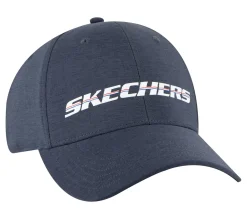 Hats|Hats<SKECHERS Booming Baseball Hat CHARCOAL / NAVY
