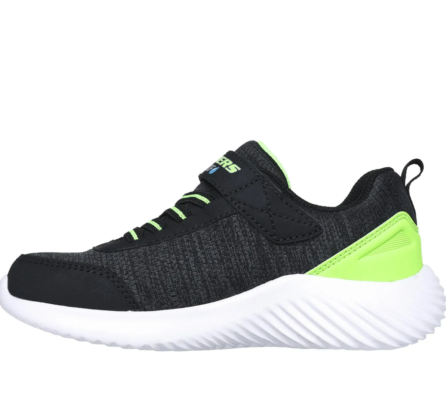 Athletic Shoes & Sneakers<SKECHERS Bounder - Dripper Drop BLACK / LIME