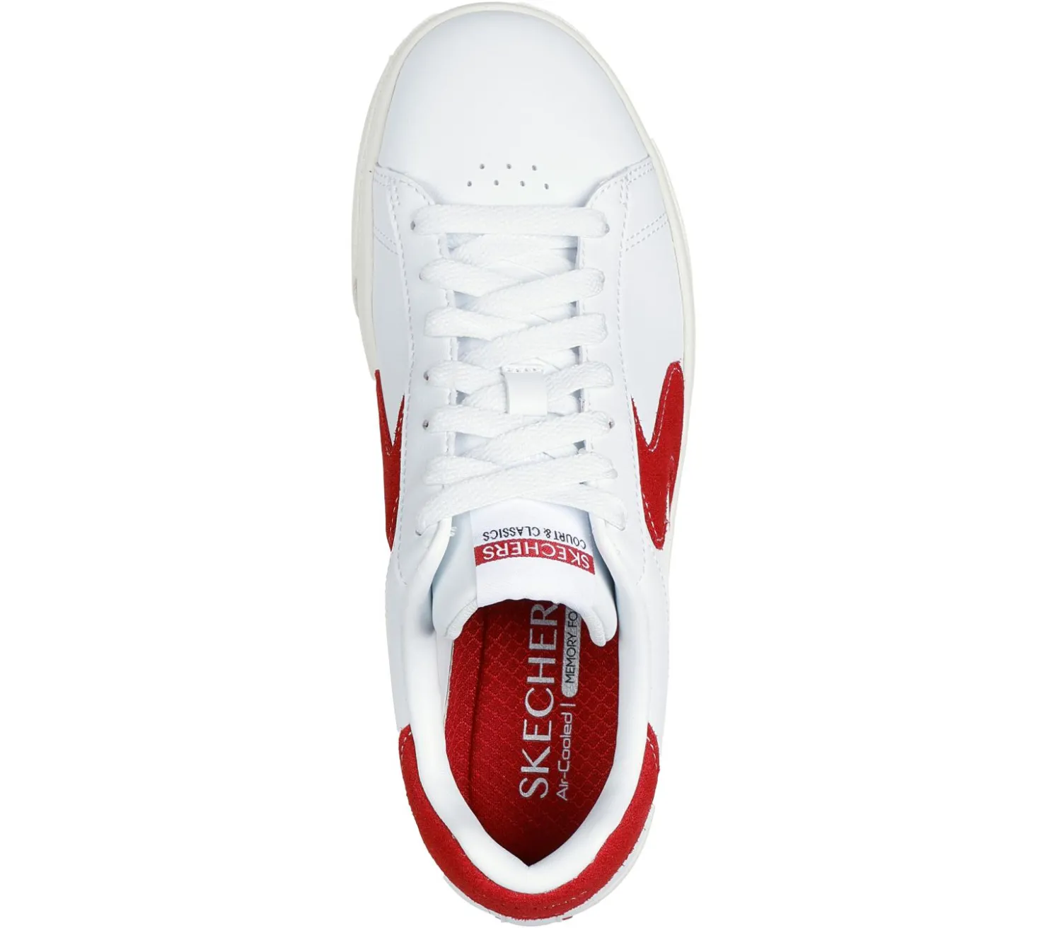 Lace Up|Casual Sneakers<SKECHERS Camdenn - Been Lifted WHITE / RED