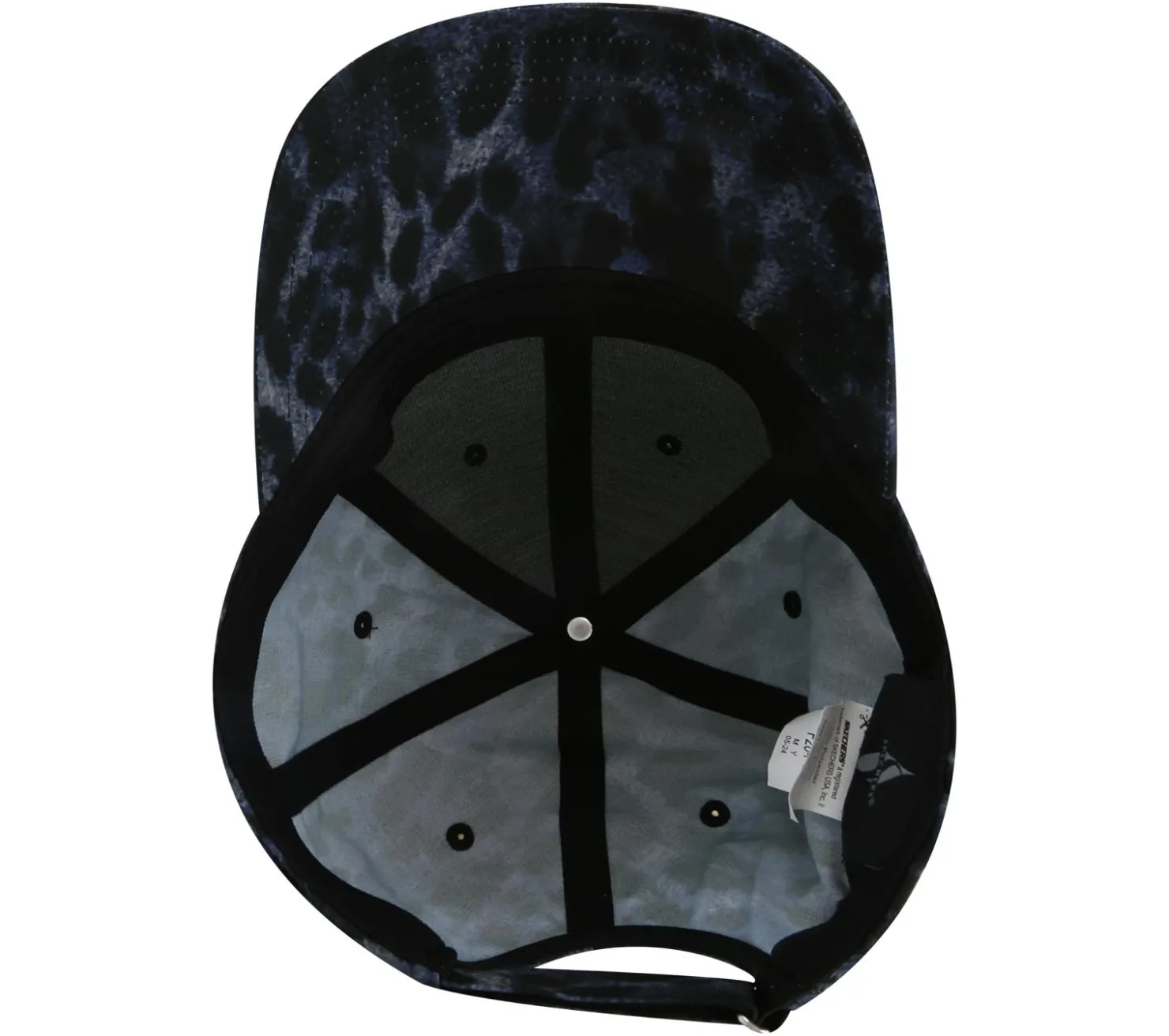 Hats|Accessories<SKECHERS Cheetah Baseball Hat NAVY / LIGHT GRAY