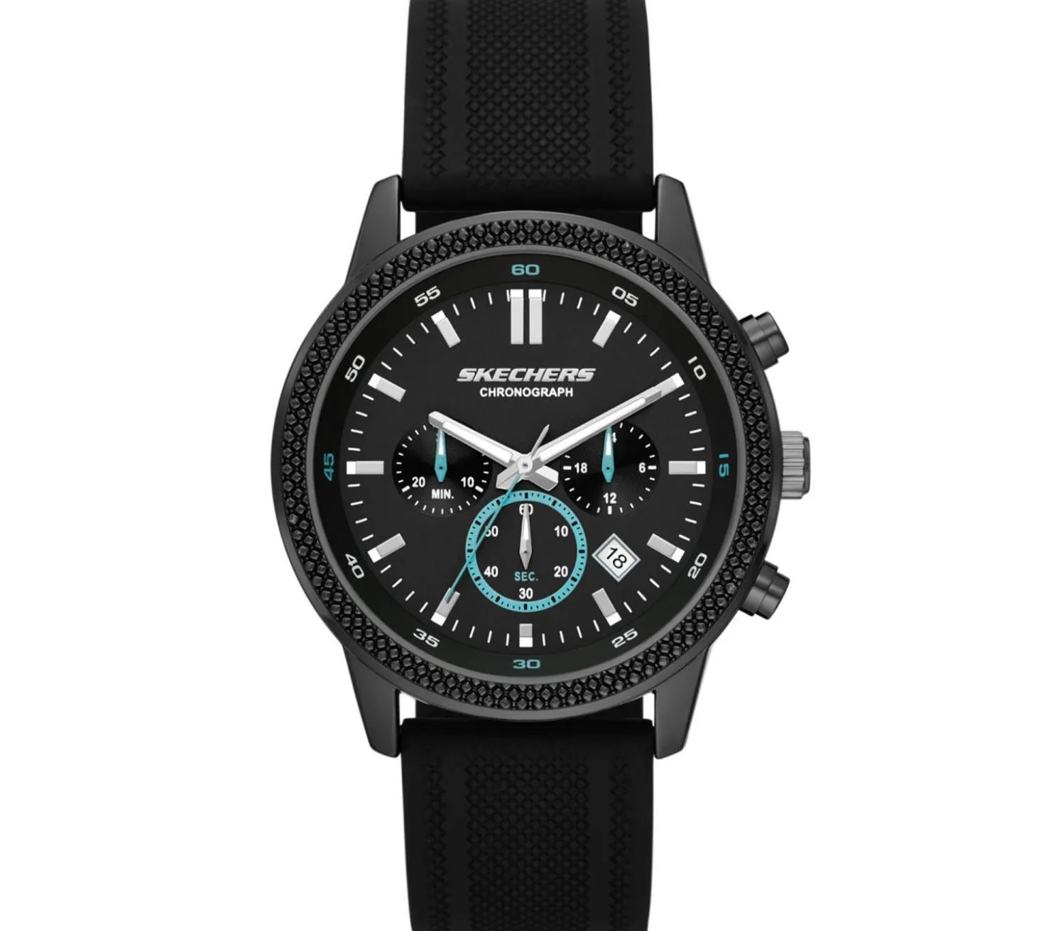 Watches|Watches<SKECHERS Clarkdale Chrono Watch BLACK