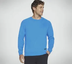 Tops|Tops<SKECHERS Classic Crew BLUE / GREEN