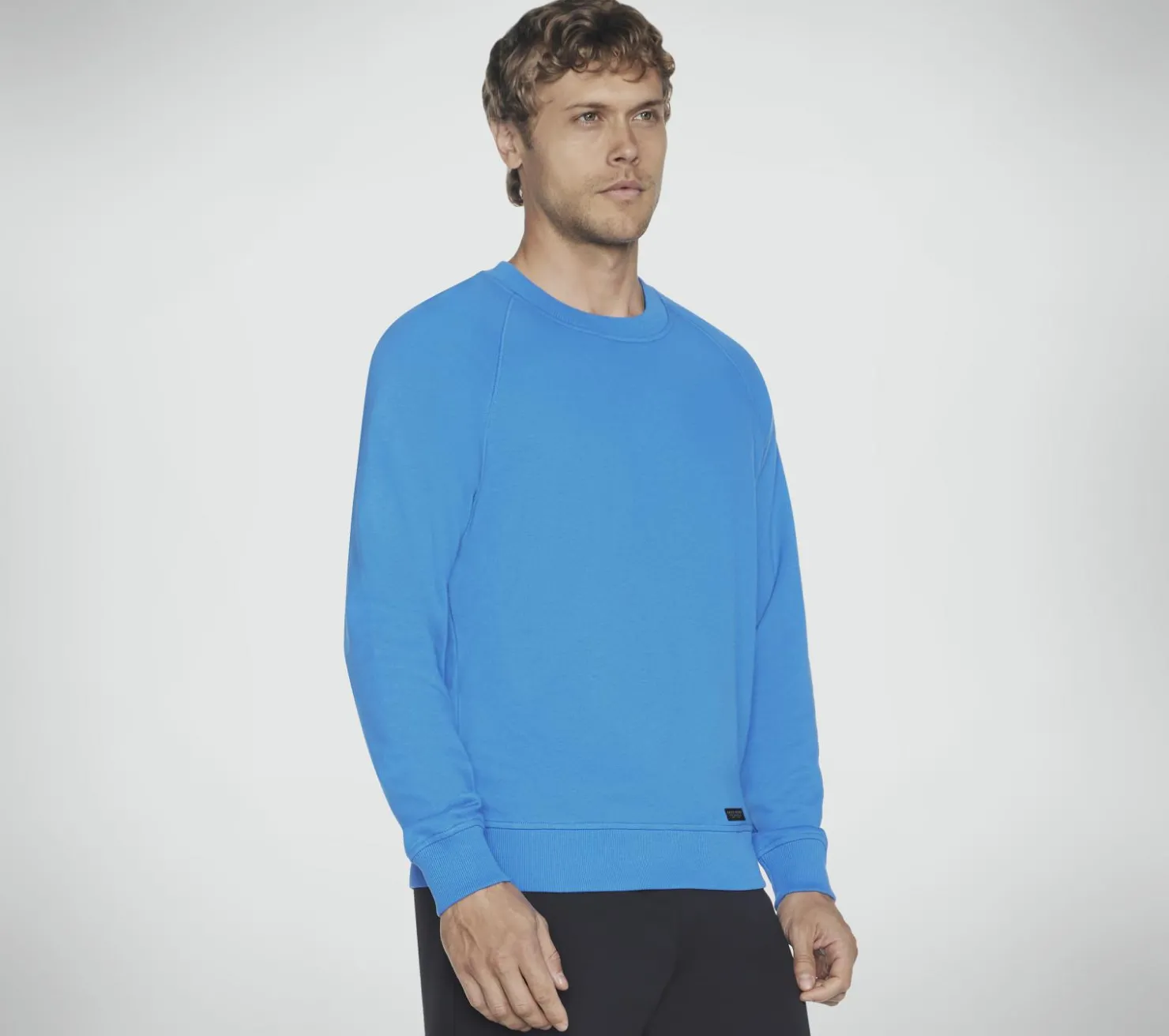 Tops|Tops<SKECHERS Classic Crew BLUE / GREEN