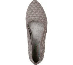Flats<SKECHERS Cleo - Honeycomb DARK TAUPE