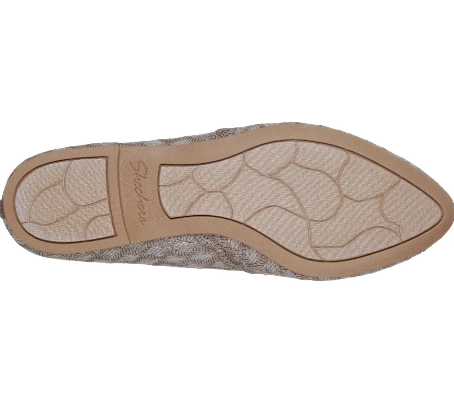 Flats<SKECHERS Cleo - Honeycomb DARK TAUPE