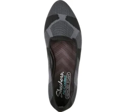 Flats<SKECHERS Cleo - Sherlock BLACK