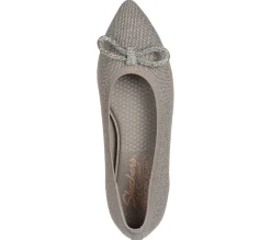 Slip-Ons|Flats<SKECHERS Cleo Point - Glitzy Haze TAUPE
