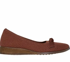 Slip-Ons|Flats<SKECHERS Cleo Sawdust - Sophisticated CINNAMON