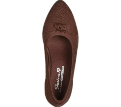 Slip-Ons|Flats<SKECHERS Cleo Sawdust - Sophisticated CINNAMON