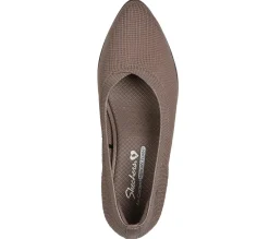 Slip-Ons|Flats<SKECHERS Cleo Sawdust - Wishful MOCHA