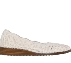 Slip-Ons|Flats<SKECHERS Cleo Sawdust - Real Living NATURAL