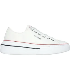 Lace Up|Canvas Shoes<SKECHERS Cordova Classic - New Standard WHITE / NAVY