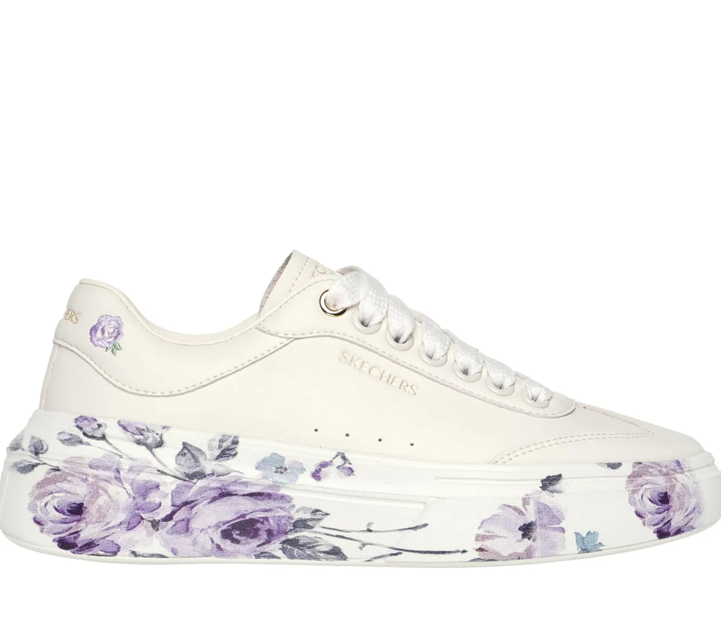 Lace Up|Casual Sneakers<SKECHERS Cordova Classic - Painted Florals ROSE