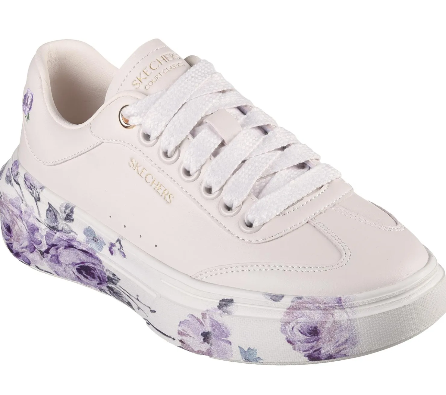 Lace Up|Casual Sneakers<SKECHERS Cordova Classic - Painted Florals ROSE