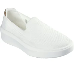 Slip-Ons|Casual Sneakers<SKECHERS Court Break - A-Okay WHITE