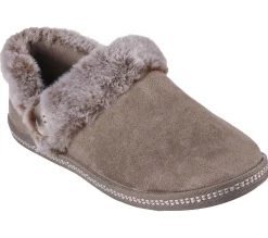 Slippers|Slip-Ons<SKECHERS Cozy Campfire - Fresh Toast DARK TAUPE