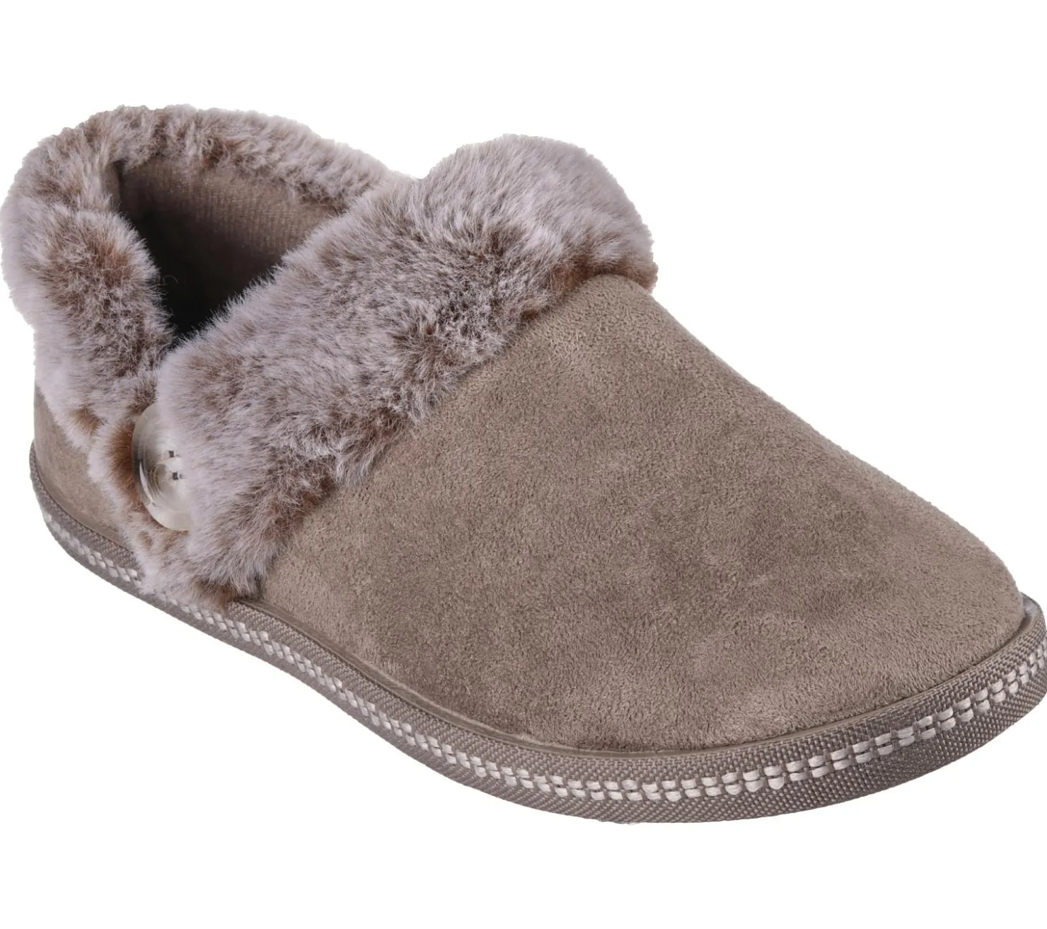 Slippers|Slip-Ons<SKECHERS Cozy Campfire - Fresh Toast DARK TAUPE