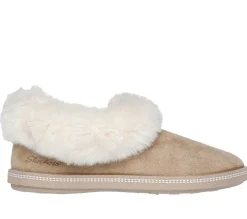 Slippers<SKECHERS Cozy Campfire - Winter Nights SAND