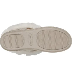 Slippers<SKECHERS Cozy Campfire - Winter Nights SAND