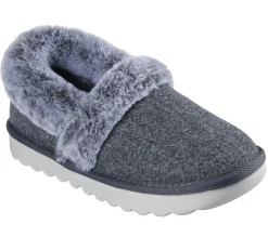 Slippers<SKECHERS Cozy Up - Frosty Snuggles CHARCOAL