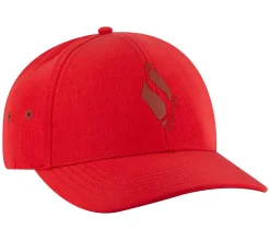 Hats|Hats<SKECHERS Diamond S Stretch Fit Hat GUNMETAL / RED