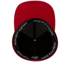 Hats|Hats<SKECHERS Diamond S Stretch Fit Hat GUNMETAL / RED