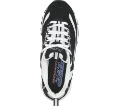 Lace Up|Athletic Sneakers<SKECHERS D'Lites - Biggest Fan BLACK / WHITE