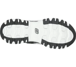 Lace Up|Athletic Sneakers<SKECHERS D'Lites - Biggest Fan BLACK / WHITE