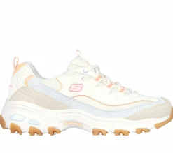 Athletic Sneakers|Lace Up<SKECHERS D'Lites - Bold Views NATURAL / MULTI