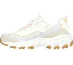 Athletic Sneakers|Lace Up<SKECHERS D'Lites - Bold Views NATURAL / MULTI