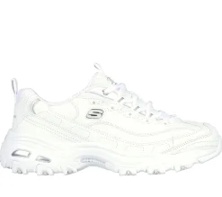 Lace Up|Athletic Sneakers<SKECHERS D'Lites - Fresh Start WHITE / SILVER