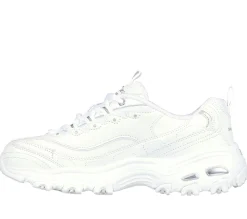 Lace Up|Athletic Sneakers<SKECHERS D'Lites - Fresh Start WHITE / SILVER