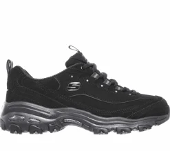 Lace Up|Athletic Sneakers<SKECHERS D'Lites - Play On BLACK