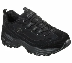 Lace Up|Athletic Sneakers<SKECHERS D'Lites - Play On BLACK