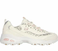 Lace Up|Athletic Sneakers<SKECHERS D'Lites - Wildcats OFF WHITE / PINK