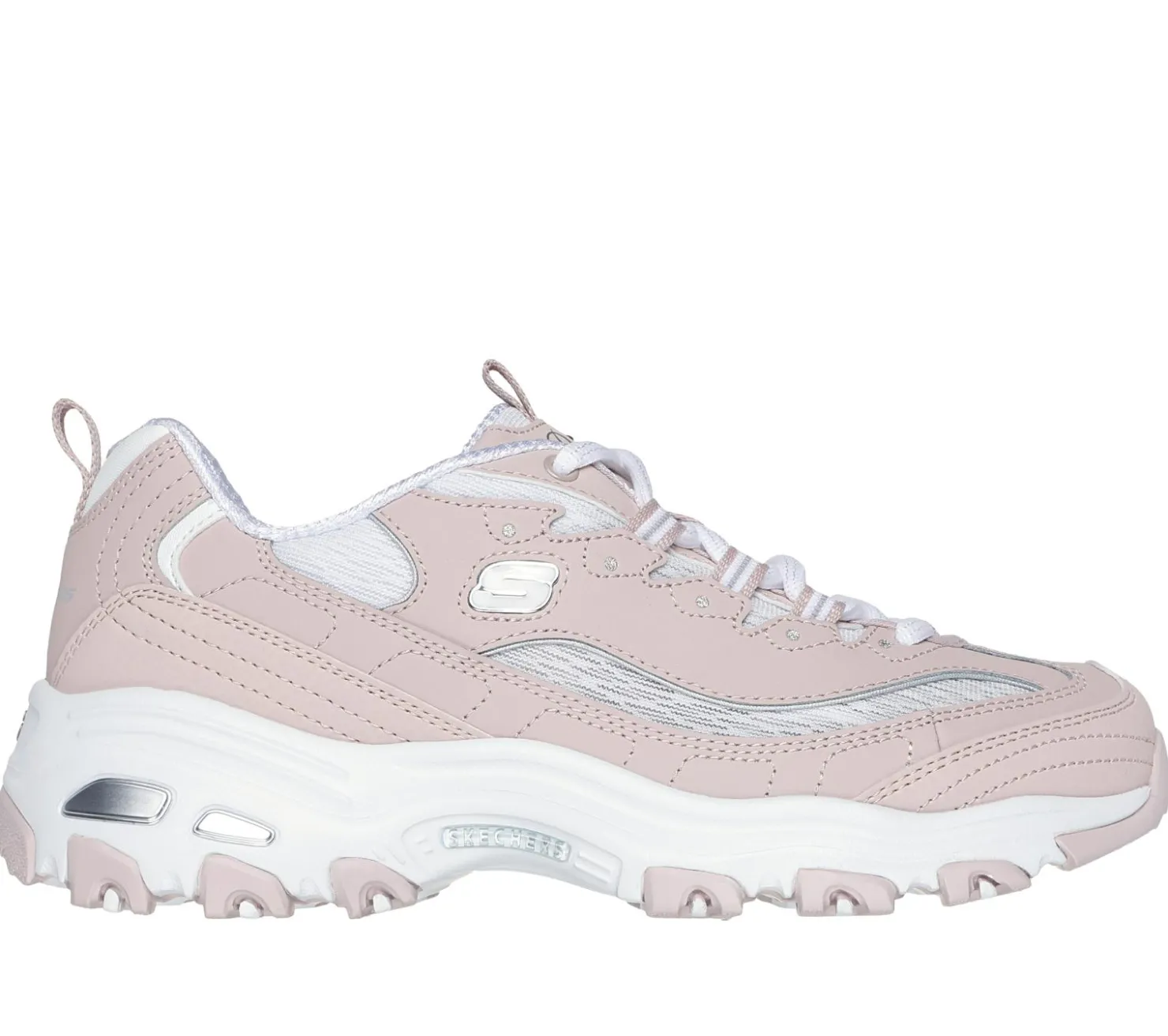 Lace Up|Athletic Sneakers<SKECHERS D'Lites - Vintage Cool ROSE