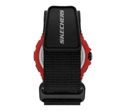 Watches|Accessories<SKECHERS Downey Fast Wrap Watch BLACK / RED