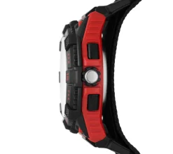 Watches|Accessories<SKECHERS Downey Fast Wrap Watch BLACK / RED