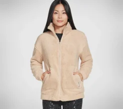 Tops|Tops<SKECHERS Downtime Jacket BROWN