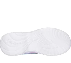 Light-Up|Athletic Shoes & Sneakers<SKECHERS Dream Racer - Wing Brites SILVER / LAVENDER