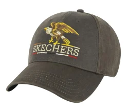 Hats|Accessories<SKECHERS Eagle Canvas Hat BROWN