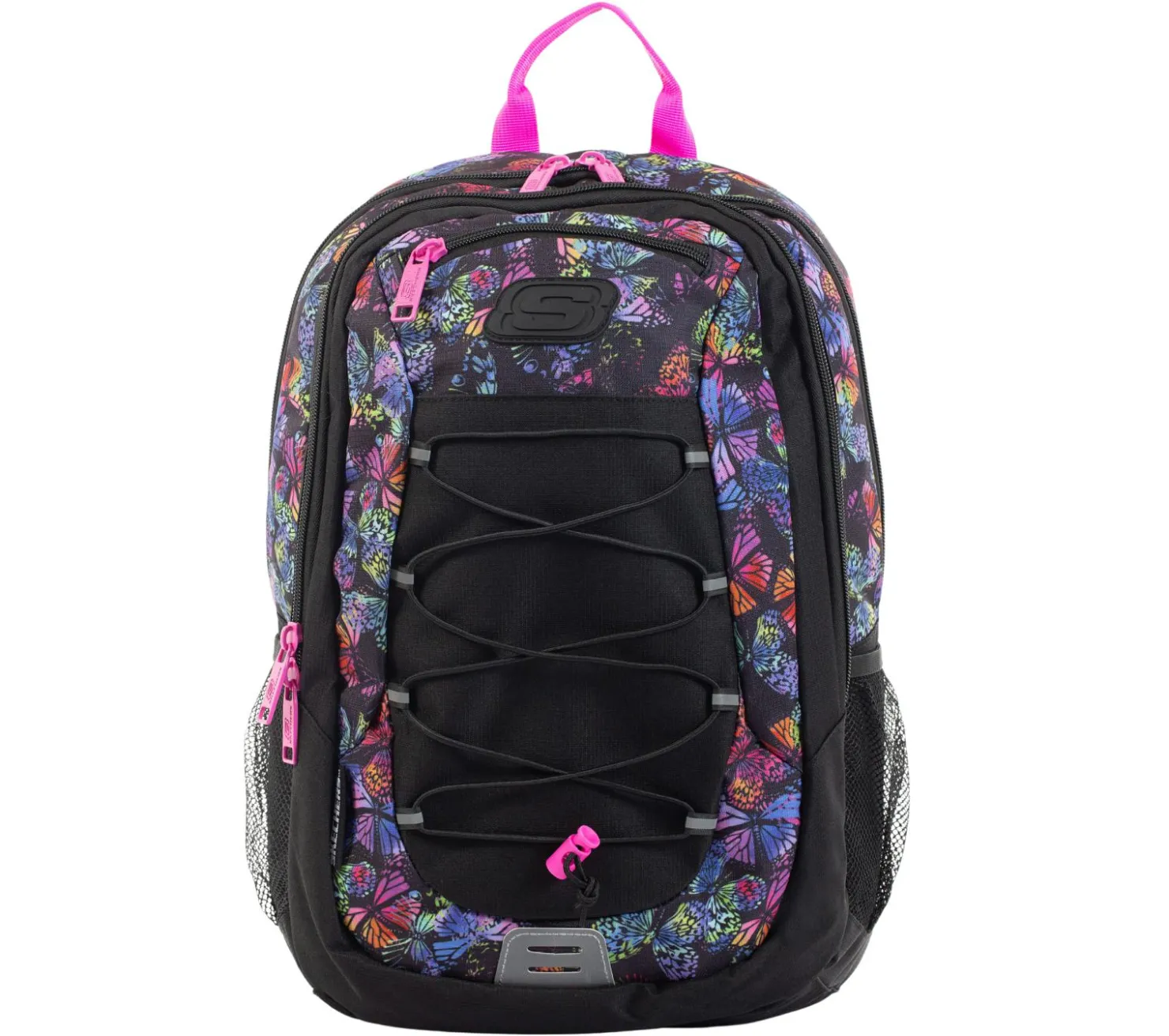 Bags<SKECHERS Eagle Trail Backpack BLACK / PINK / PURPLE