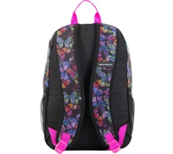 Bags<SKECHERS Eagle Trail Backpack BLACK / PINK / PURPLE
