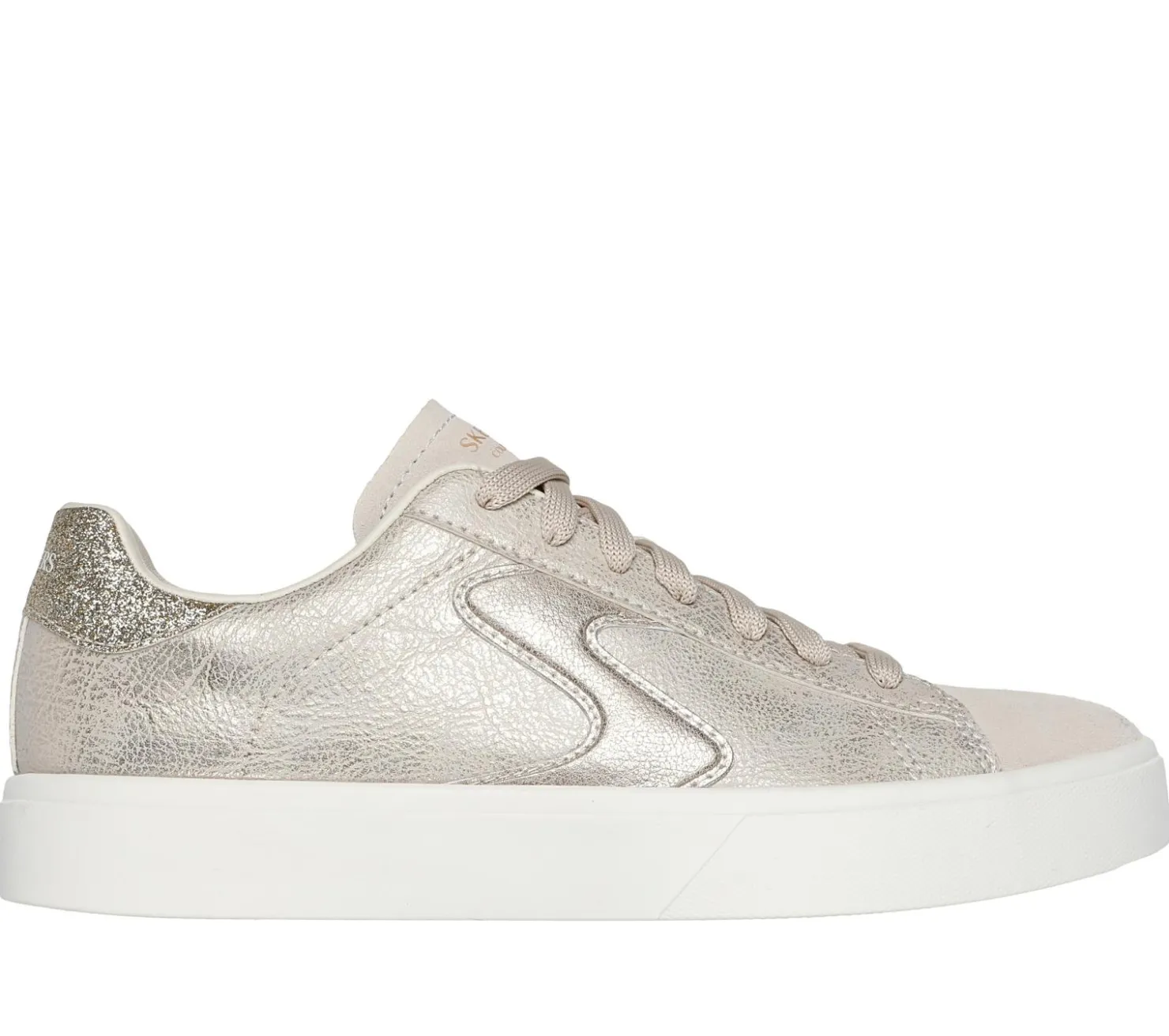 Lace Up|Casual Sneakers<SKECHERS Eden LX - Glimpse Of Glitter NATURAL / GOLD