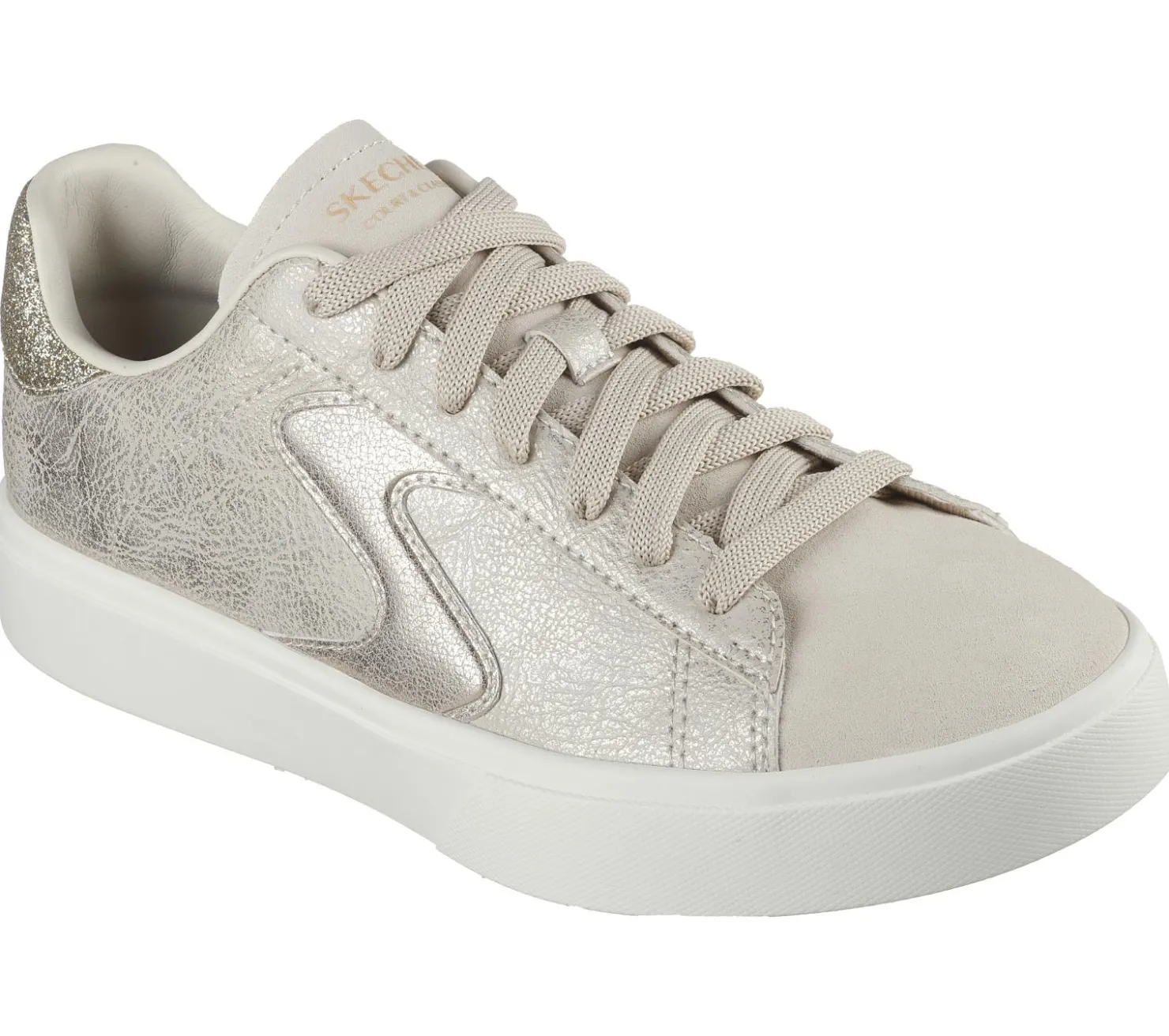Lace Up|Casual Sneakers<SKECHERS Eden LX - Glimpse Of Glitter NATURAL / GOLD