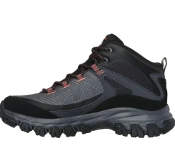 Lace Up|Boots<SKECHERS Edgemont - Upper Jump CHARCOAL/CORAL