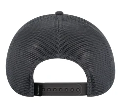 Hats|Hats<SKECHERS Embossed Trucker Hat BLACK / CHARCOAL