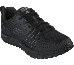 Lace Up|Athletic Sneakers<SKECHERS Escape Plan BLACK